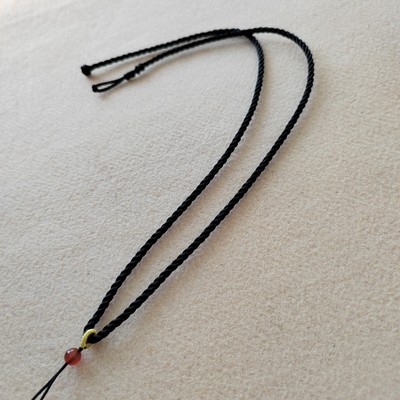 吊坠编绳玉石挂绳DIY开口款