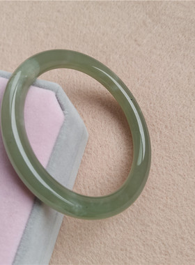 手镯细条女款天然和田玉