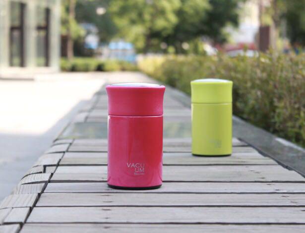 度牌VACU UM不锈钢真空保温杯牛角杯天使系列VA-CL-25A 白色250mL