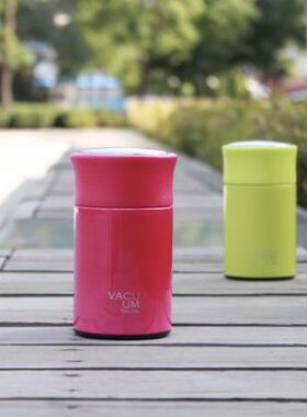 度牌VACU UM不锈钢真空保温杯牛角杯天使系列VA-CL-25A 白色250mL