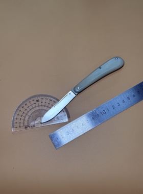 董秘精选:Sao手工Tools Slipjoint之大祖鲁大毒蛇复古羊蹄的尾货