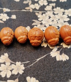 橄榄核雕哆啦A梦套件