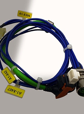 00166361库卡KUKA机器人示教器插头连接线C4柜A1-X42线00-166-361