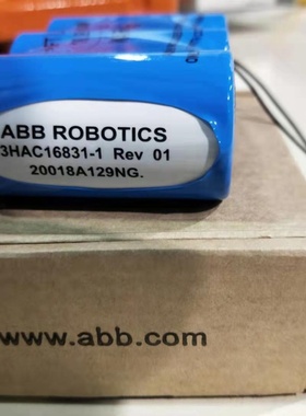 ABB机器人SMB本体电池3HAC16831-1进口10.8V SAFTLITHIUM质保一年