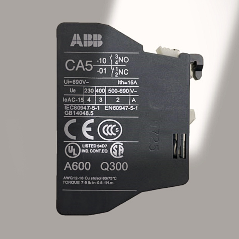 ABB机器人控制柜接触器辅助触点