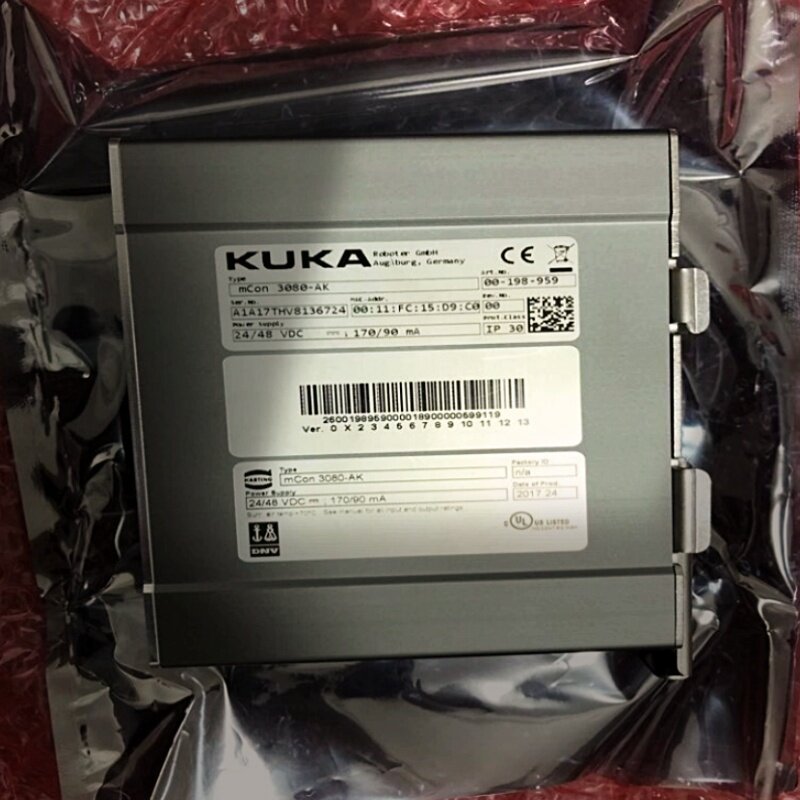 00198959库卡KUKA机器人交换机全新现货00-198-959