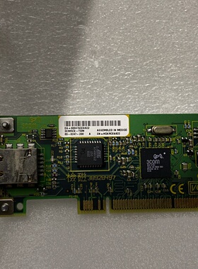 00116626库卡以太网卡KUKA机器人3C905CX-TX-M PCI基板00-116-626