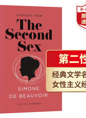 波伏娃第二性 英文原版 西蒙波伏瓦 The Second Sex Simone De Beauvoir 女性主义经典短篇 搭人生由我 灿烂千阳 觉醒 提升的时刻