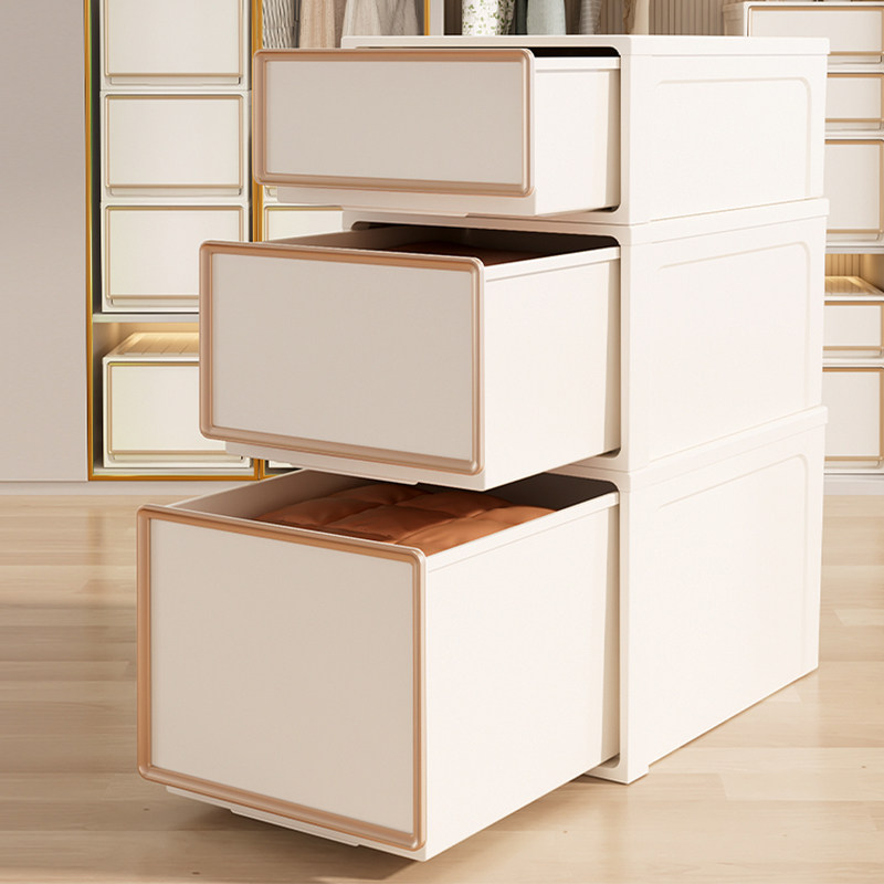 收纳箱家用抽屉式衣柜衣服衣物储物盒大容量被子透明塑料整理箱子,收纳整理,收纳箱,淘宝优惠券,粉丝福利购,淘宝优惠卷
