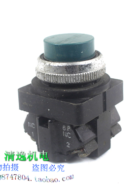 正品现货 日本 TEC 按钮开关 Ф30孔径 2常闭 TOKYO 绿色