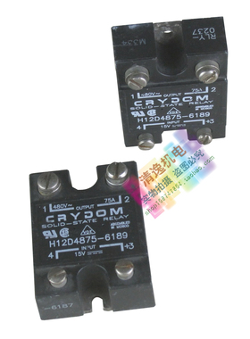 正品现货 美国 CRYDOM 固态继电器 H12D4875-6189