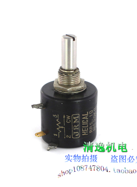 正品现货 日本 JRM RRS10 多圈线绕电位器 高精密 20K 10圈 6MM