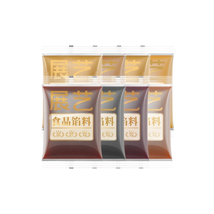 展艺月饼馅料商用批发红豆沙馅冰皮月饼白莲蓉凤梨五仁黑芝麻5KG