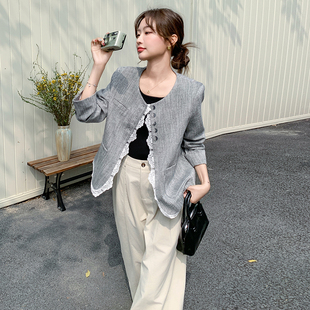 蕾丝花边西装 新款 外套2C208 W2510 K208 现货 P140 春季