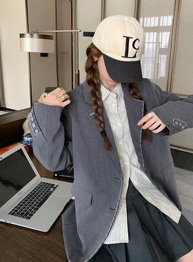 2025春季灰色西装外套 好卖款W2359-P130-K188