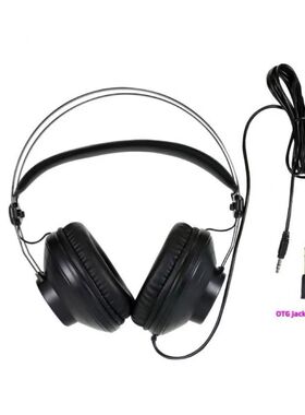 声丽美HD905监听大耳机轻量化3.5MM+6.5MM有线喇叭50厘米