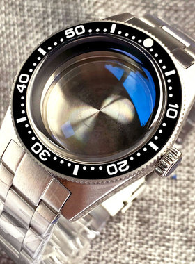 元祖AR防反射蓝宝石62MAS表壳适用NH34 NH35 NH36 NH38A PT ETA28