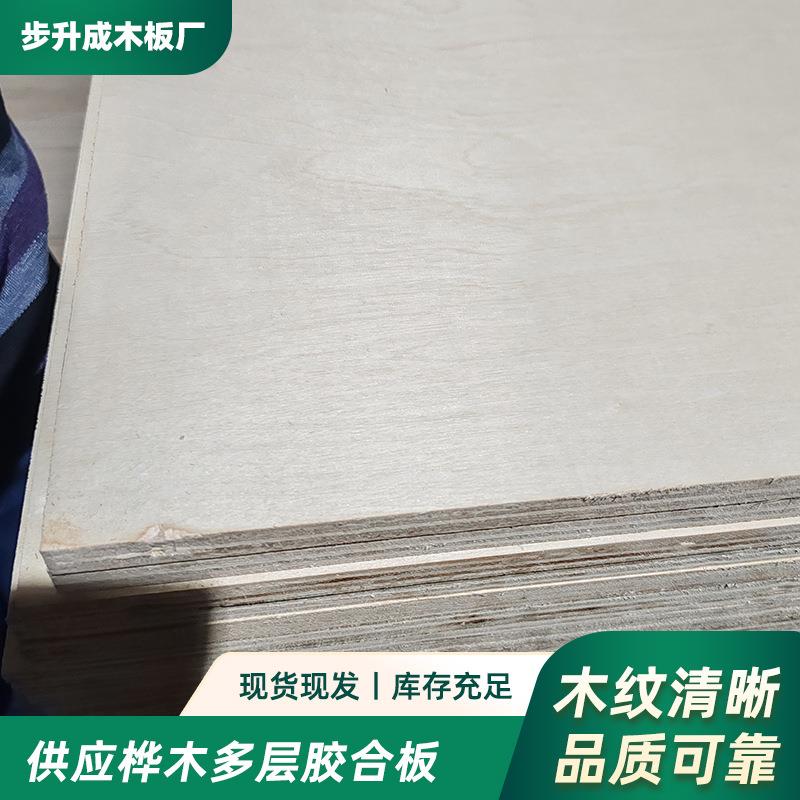 桦木多层海洋板雕刻音箱橱柜家具饰面板防水胶合板E0级多层胶合板