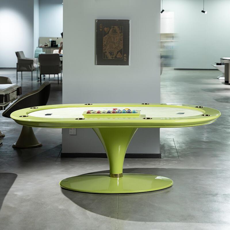 高端德州扑克桌多人德扑竞技桌面筹码棋牌室别墅德州桌子