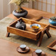 泰国家用中式 木质茶盘干泡小茶台茶室茶杯茶具收纳托盘实木茶托盘