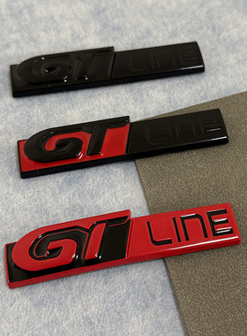 适用于起亚GTline车标贴凯酷K5K3K4KX5智跑KX7尾标改装装饰贴车标