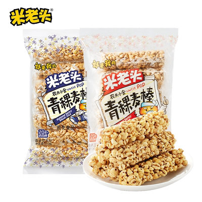 米老头青稞麦棒150g粗粮米麦棒