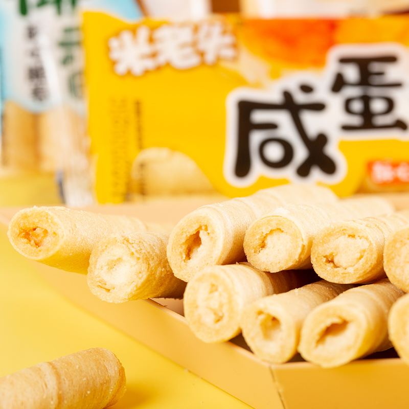 米老头夹心蛋卷500g休闲小吃饼干