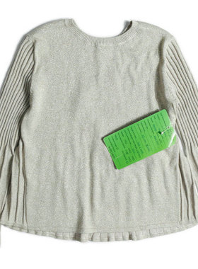 澳洲时尚WITCHERY 圆领百褶系带毛衣针织衫22090106