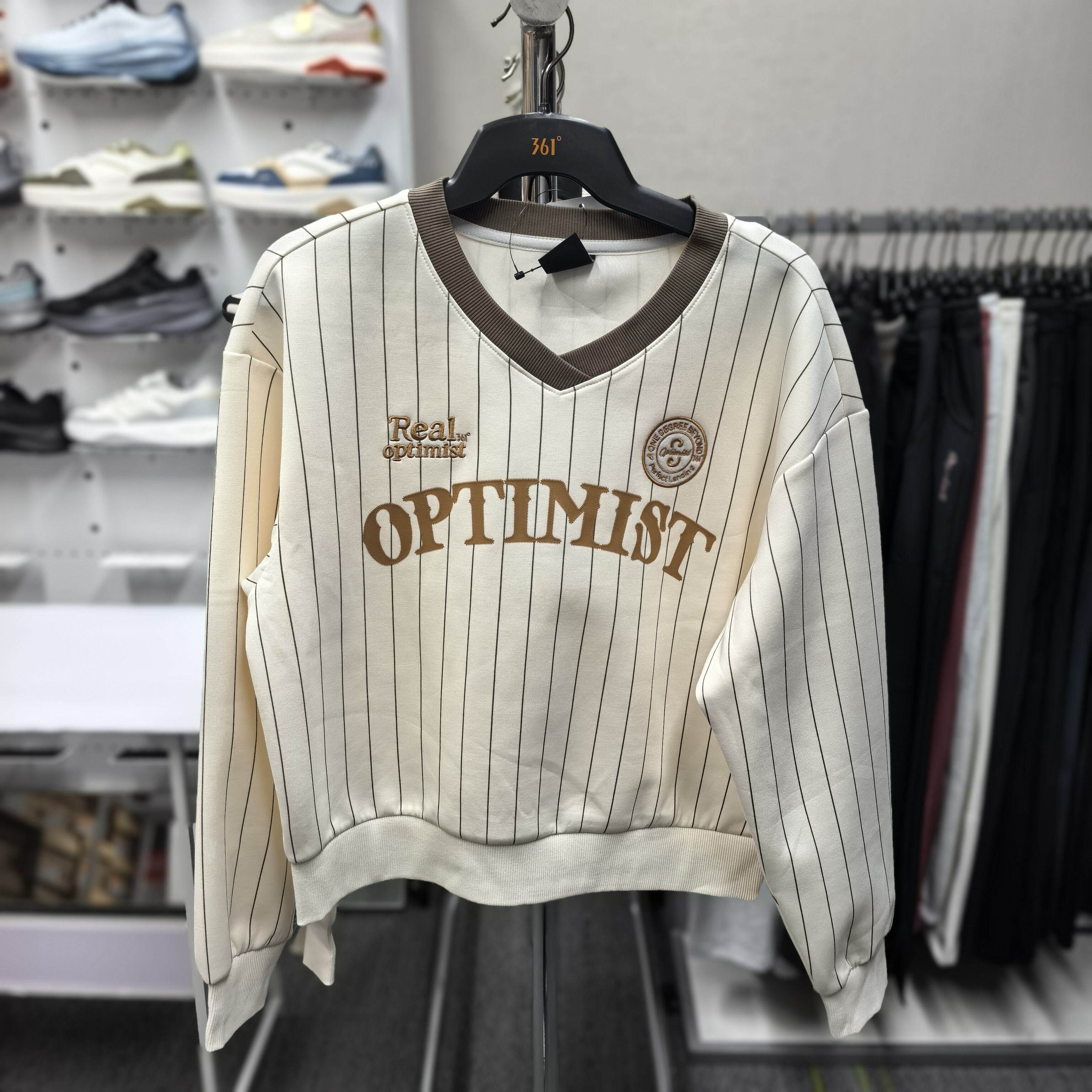 361度女款春季新款套头卫衣 562619815