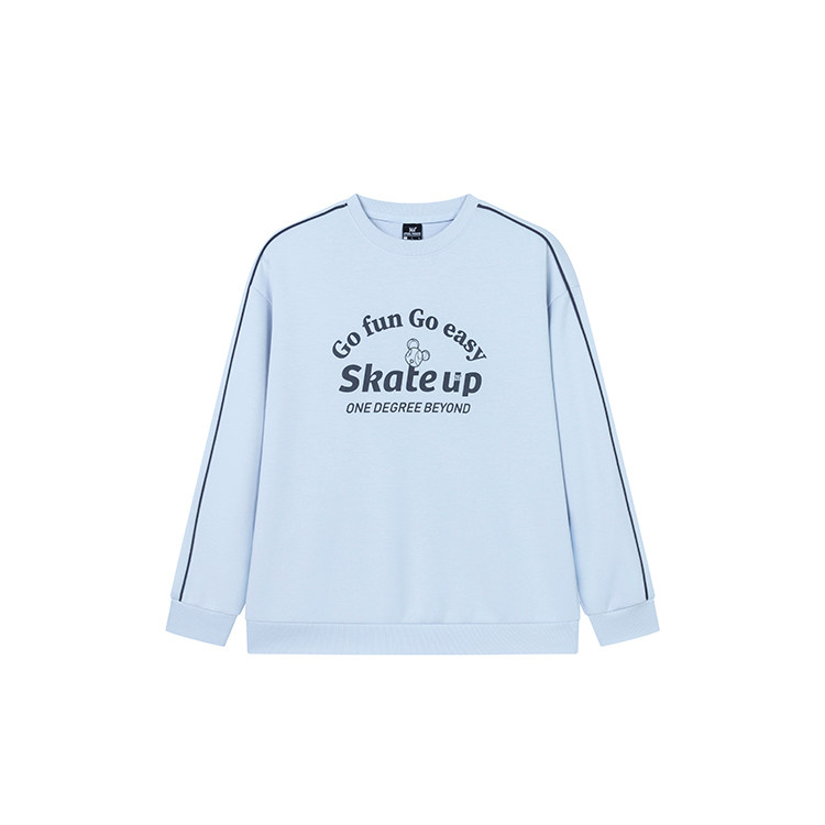 361度女运动卫衣美式复古长袖T恤时尚外穿上衣秋季新品562519802