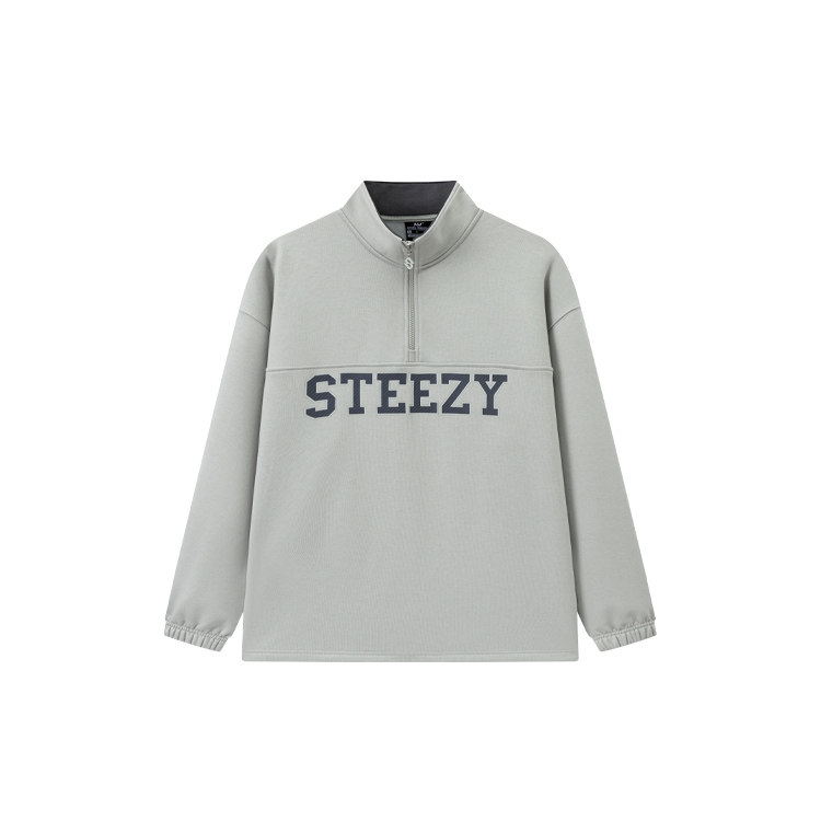 361度男套头卫衣半拉链外套时尚百搭长袖上衣冬季新品552549006A