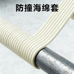 包铁管防撞缓冲海绵保护套自粘栏杆软包防撞条缠绕保护车库泡沫垫