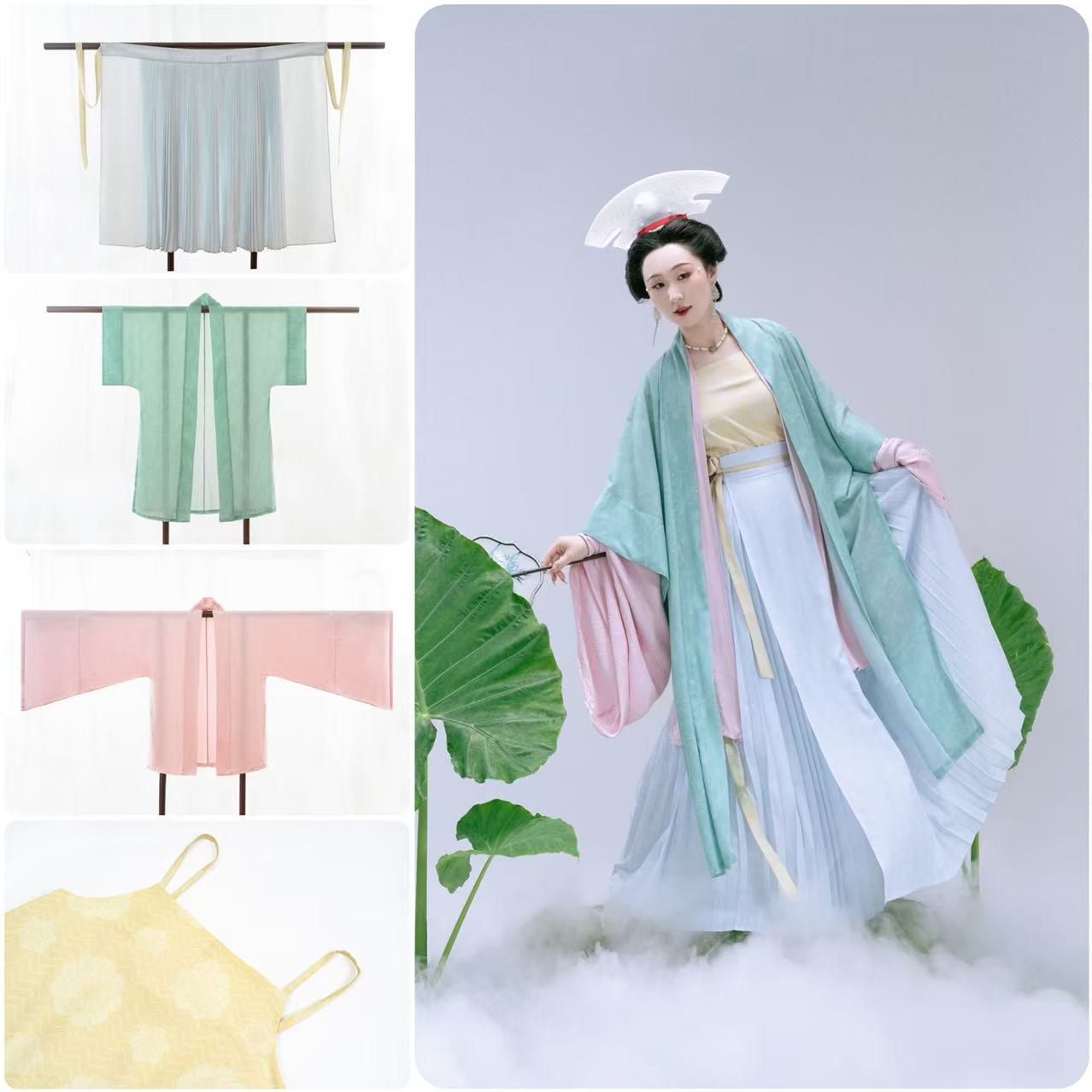 公卿宋风长干寺百迭裙宋制汉服