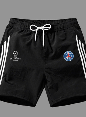 梅西messi大巴黎运动休闲裤男足球巴黎圣日耳曼内尔马裤子潮