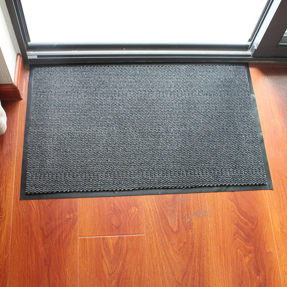 pvc丙纶割绒地垫地毯卫生间厨房入户吸水防滑除尘简约田园易打理