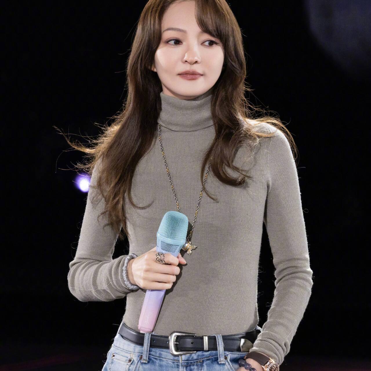 明星张韶涵演唱会同款毛衣针织衫