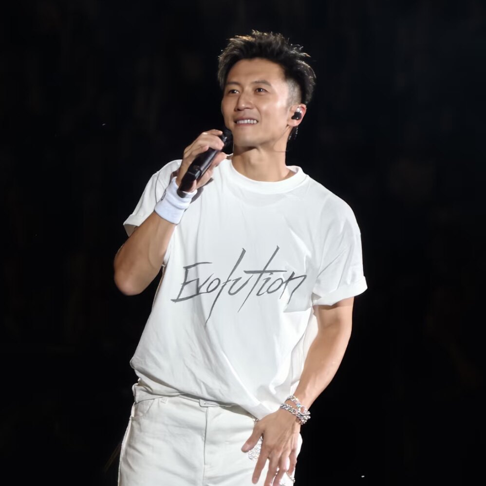 原版谢霆锋同款短袖t恤男女2026演唱会应援evolution北京白色衣服
