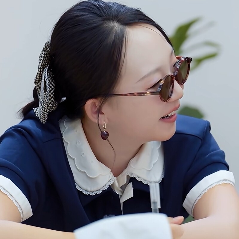 原版五十公里桃花坞5李嘉琦同款耳环女轻奢高级感小众设计耳饰潮