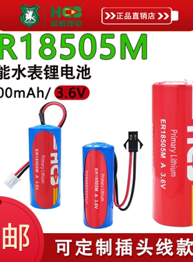 昊诚ER18505M智能水表热量表流量计量表人员监控定位卡3.6V锂电池