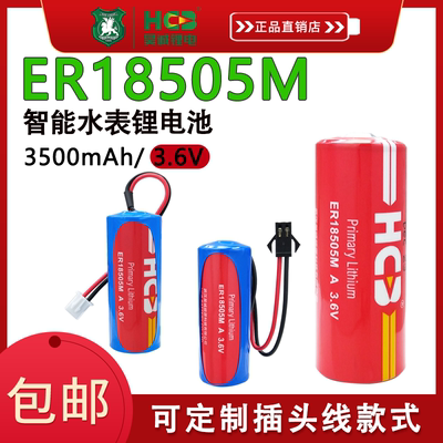 昊诚ER18505M智能水表热量表流量计量表人员监控定位卡3.6V锂电池