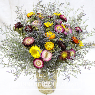【云南七彩花坊】鸿运当头 金百合大束插花 西欧时尚典雅客厅装饰