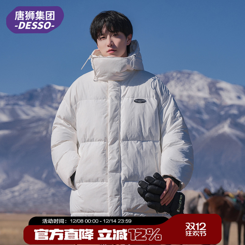唐狮集团DESSO休闲连帽羽绒服