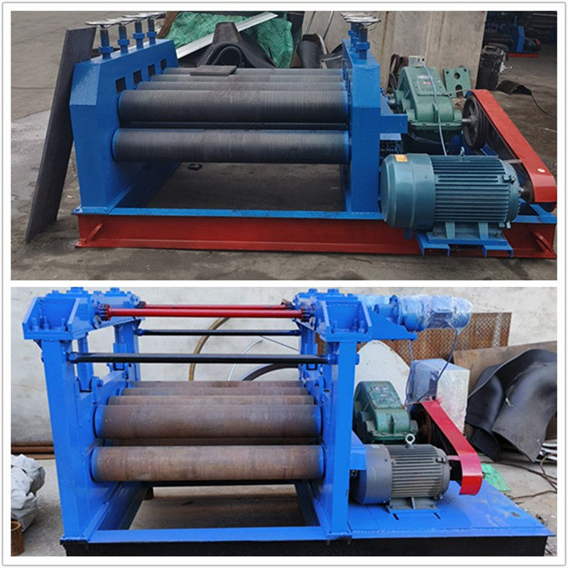 电动钢板校平机铺路钢板罐板压平机铝板不锈钢板铁板开平机滚平机