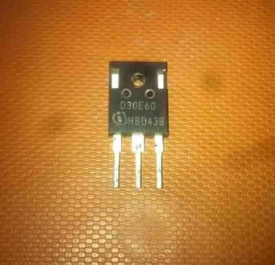 D30E60 IDW30E60 原字进口拆机 快恢复整流二极管 30A 600V