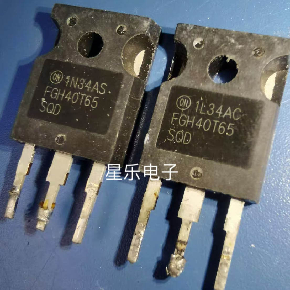 原装进口拆机 FGH40T65SQD 40T65FESC FGH40N65UFD IGBT功率管