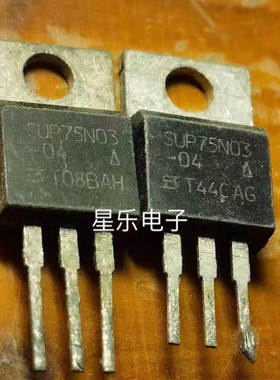 SUP75N03 75N03  原装进口拆机30V/75A 实物现货 MTP75N03HDL