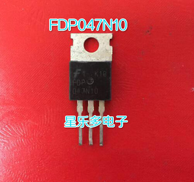 FDP047N10 TO-220场效应管120A100V NPN道三极管 原装拆机