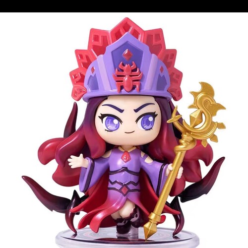 斗罗大陆盲盒手办武魂殿比比东人偶公仔女孩儿童玩具