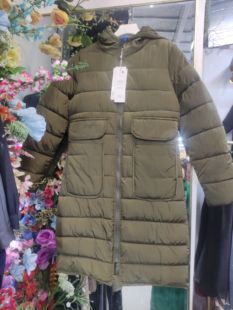 清不退不换看好再拍M码 军绿色棉衣偏小59.9