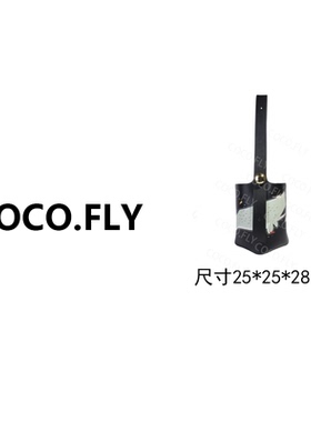 大号Pebble设计新款真皮水桶包单肩斜跨包BK-1051B午夜黑/鲸鱼